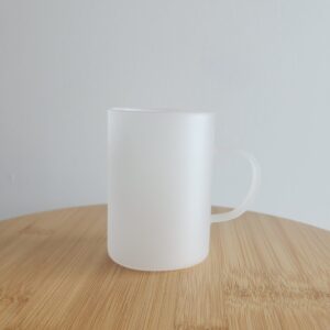 Buzlu Cam Çay Fincanı 6x9cm 24 Adet