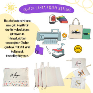 Clutch Çanta Kişiselleştirme Atölyesi