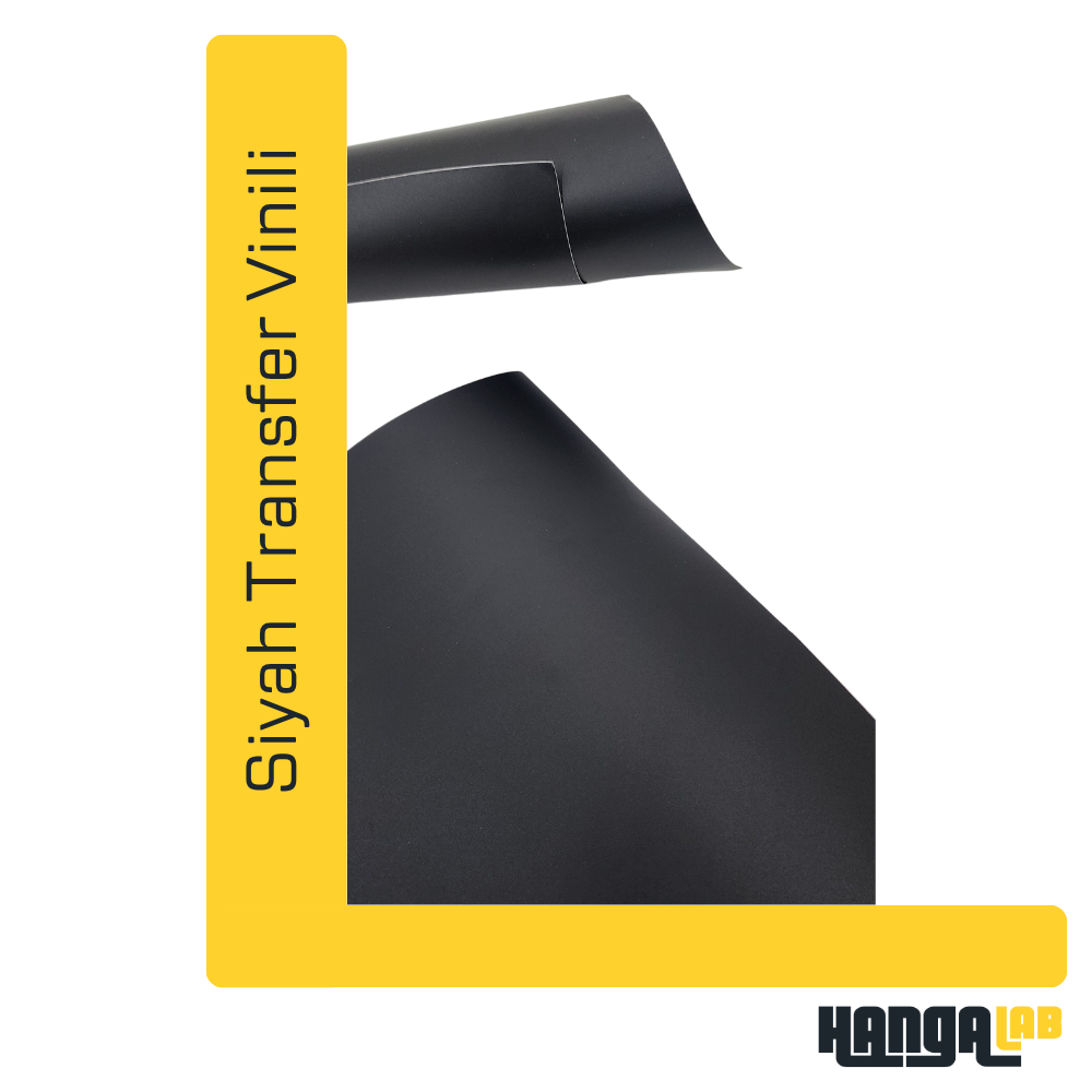 Siyah Transfer Vinili 21x30cm