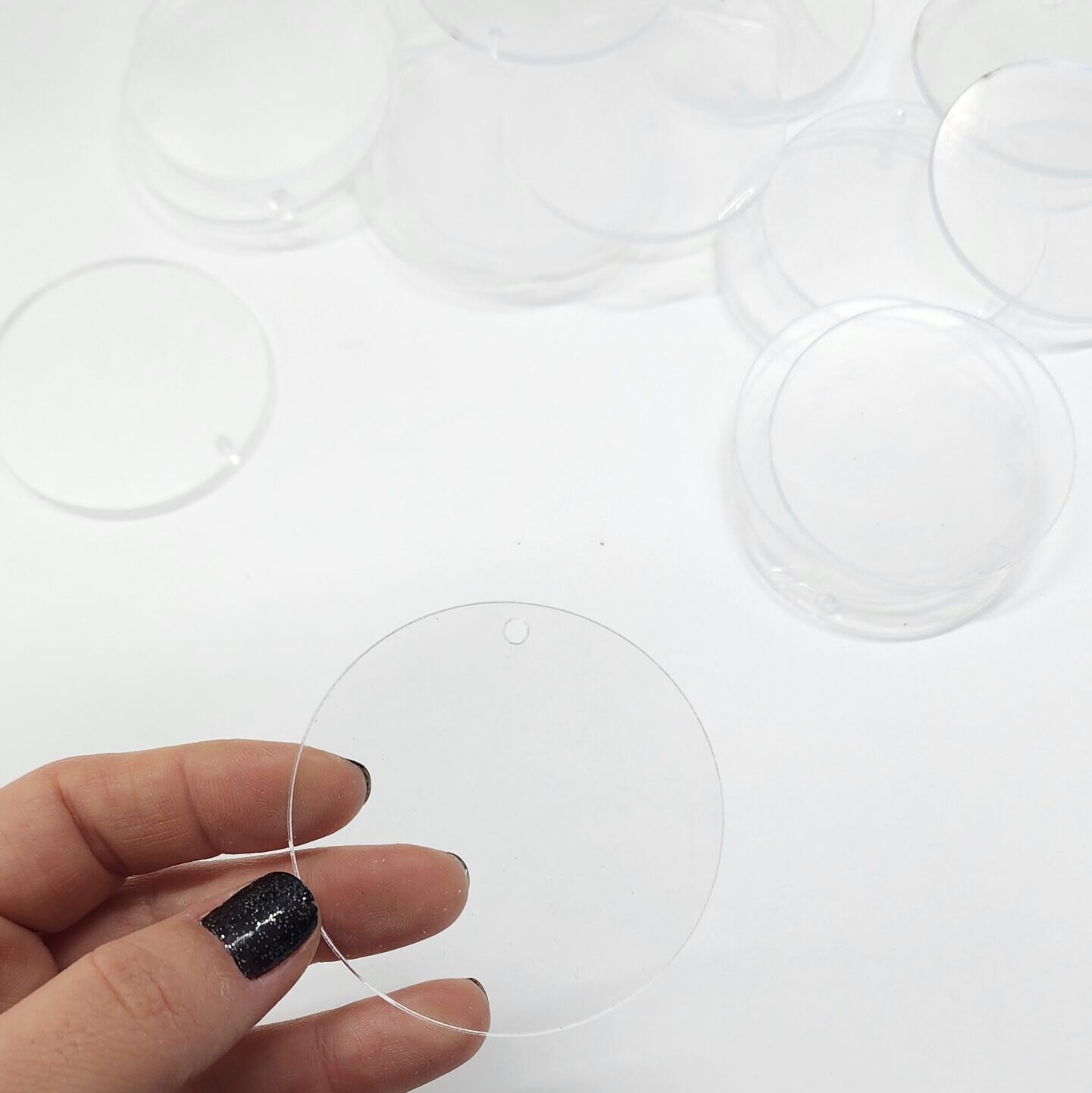 Karışık Şekilli Pleksi Anahtarlık 6cm 10 Adet - Görsel 3