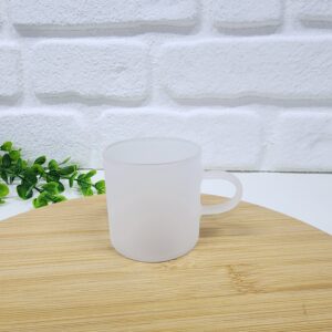 Buzlu Cam Kahve Fincanı 6x6cm