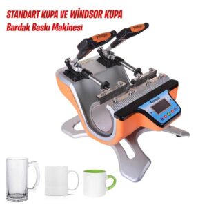 Standart Kupa ve Windsor Kupa Baskı Makinesi